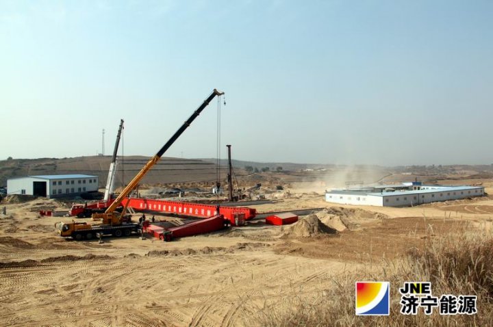 朱家峁煤矿：倾力加快项目建设进度