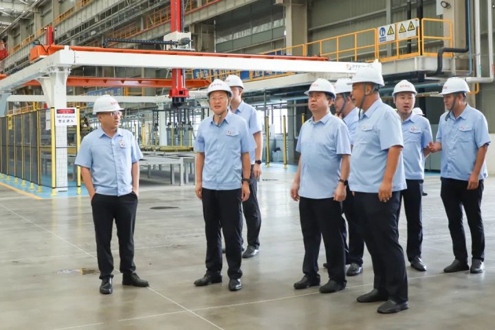 王崇景到新能船业检查指导工作