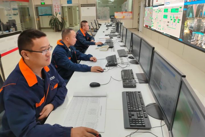 阳城电厂全力以赴做好国庆节期间保电工作